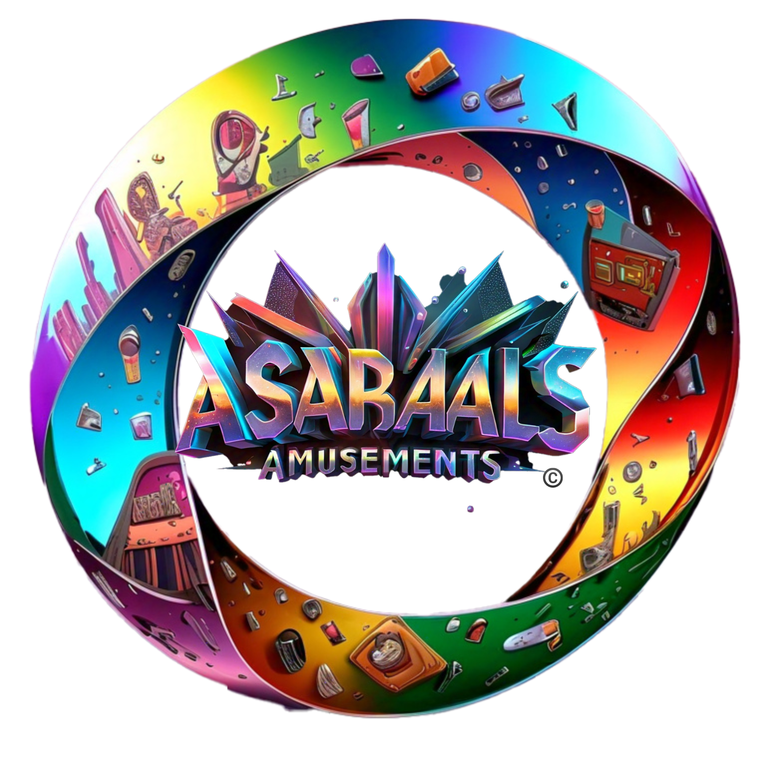 Asabaal's Amusements Logo